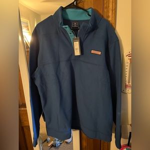Vineyard vines men’s fleece pullover